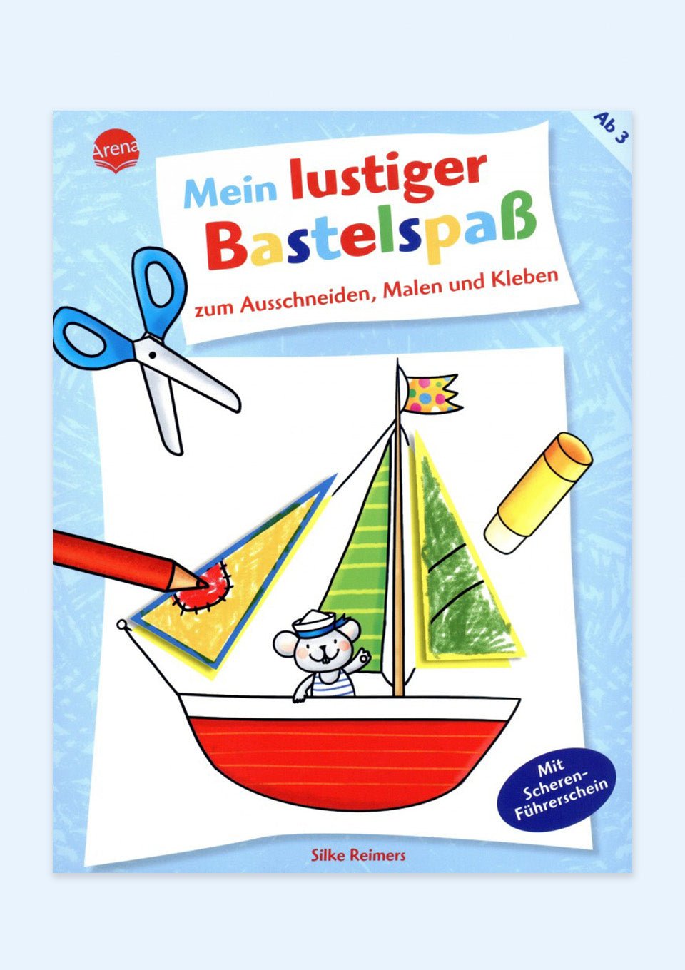 Arena Verlag Bastelbuch "Mein lustiger Bastelspaß" - tiny-boon.com