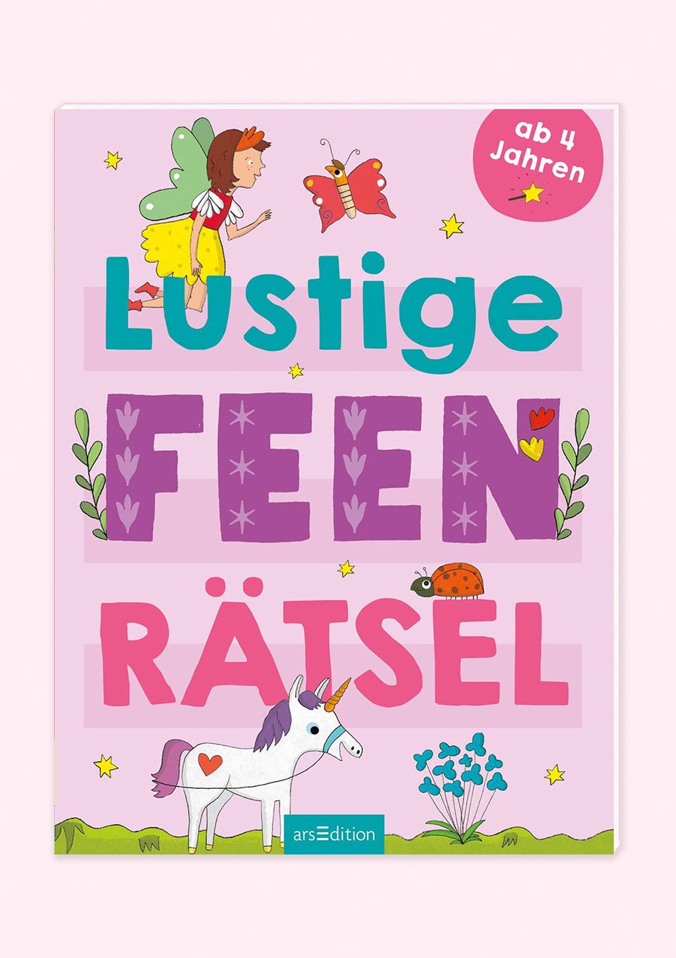 arsEdition Rätselbuch "Lustige Feen-Rätsel" - tiny-boon.com