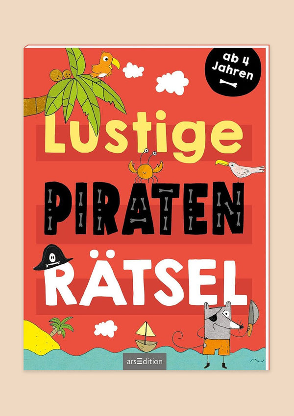 arsEdition Rätselbuch "Lustige Piraten Rätsel" - tiny-boon.com