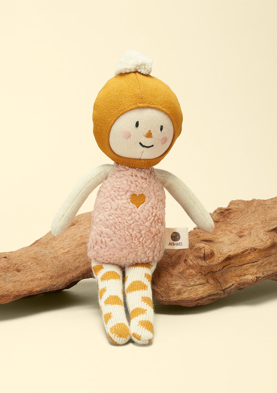 Kuschel-Puppe „Elly“ aus Bio-Strickstoff