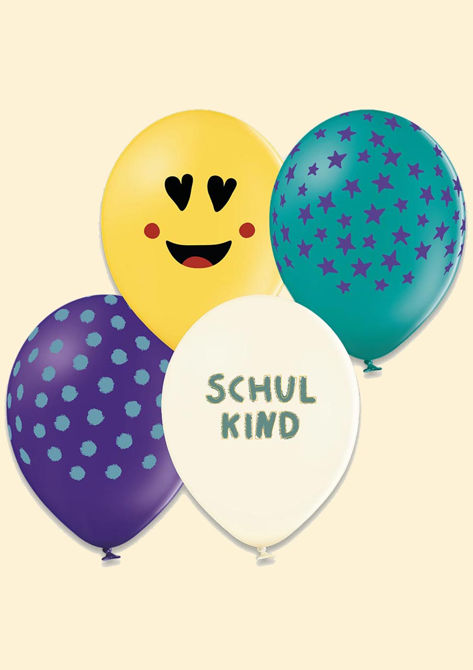 ava&yves Ballons Schulkind "Sunny and Friends" - tiny - boon.com