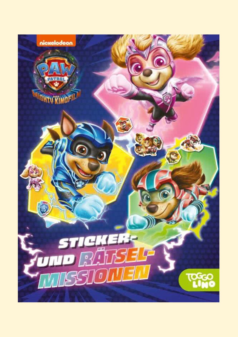 Carlsen Sticker & Rätselheft "Paw Patrol Kinofilm" - tiny - boon.com