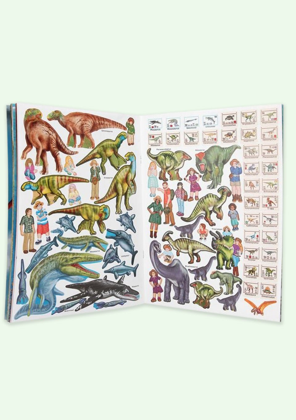 DEPESCHE Stickerbuch "Create your Dino" - tiny-boon.com