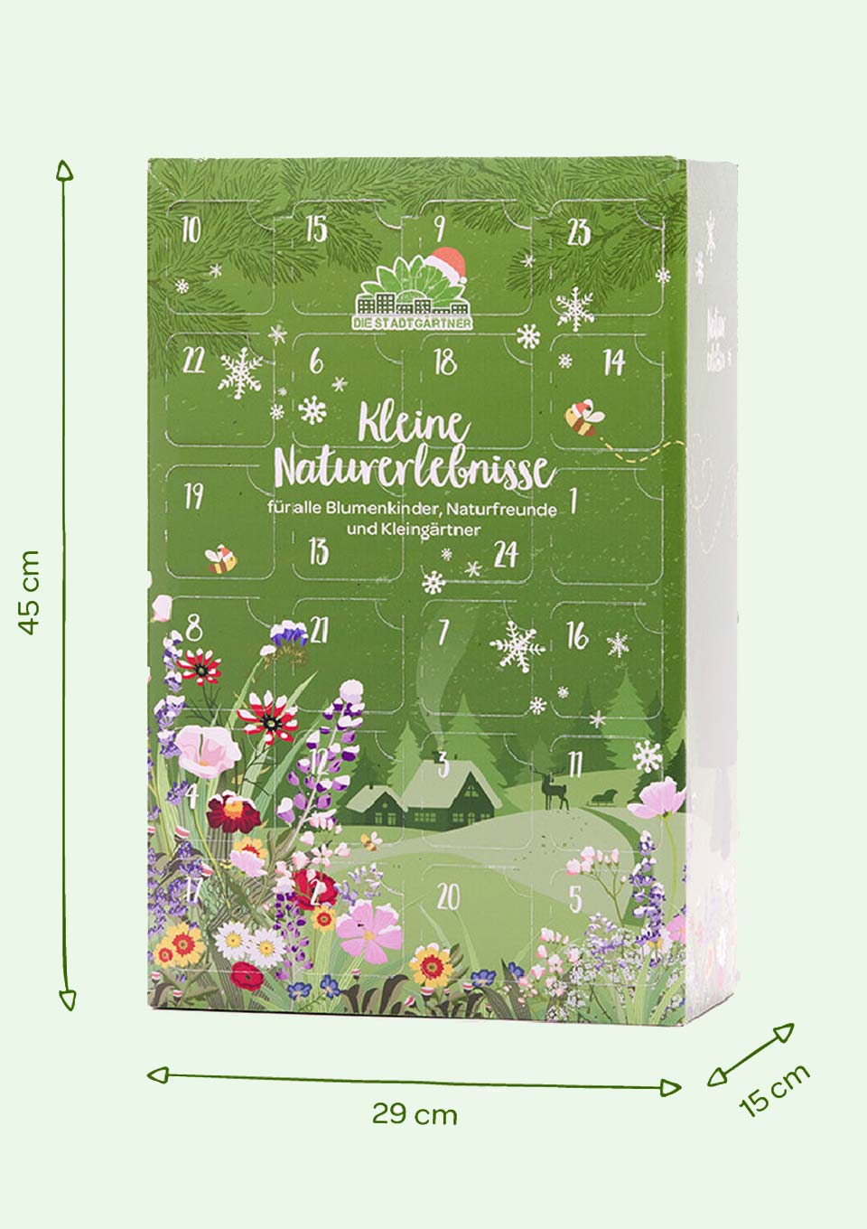 Die Stadtgärtner Adventskalender "Naturerlebnis" - tiny - boon.com