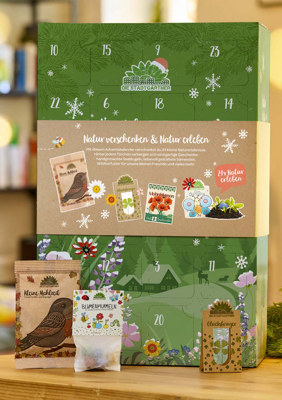 Die Stadtgärtner Adventskalender "Naturerlebnis" - tiny - boon.com