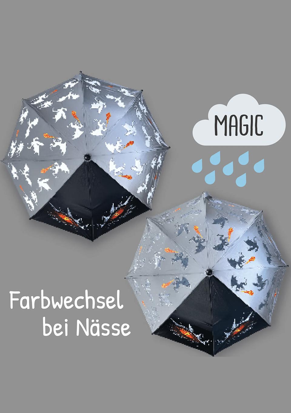 HECKBO Magic Regenschirm Drache - tiny - boon.com