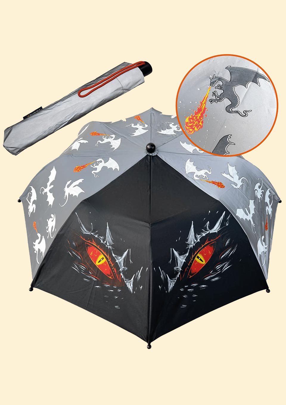 HECKBO Magic Regenschirm Drache - tiny - boon.com