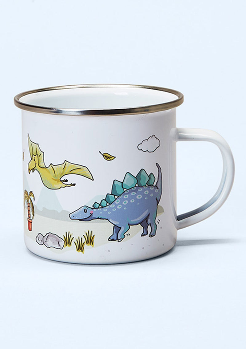 Emaille Becher "Dinos"