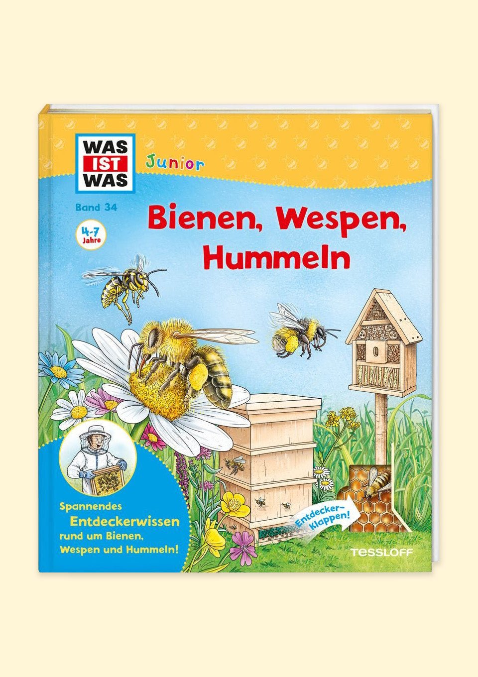 Tessloff WAS IST WAS Junior "Bienen, Wespen, Hummeln" - tiny-boon.com