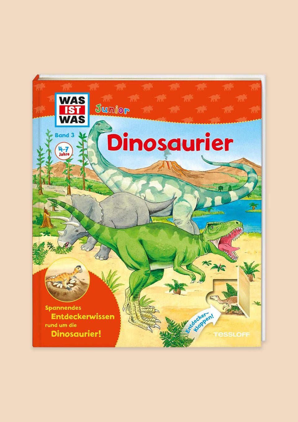Tessloff WAS IST WAS Junior "Dinosaurier" - tiny-boon.com