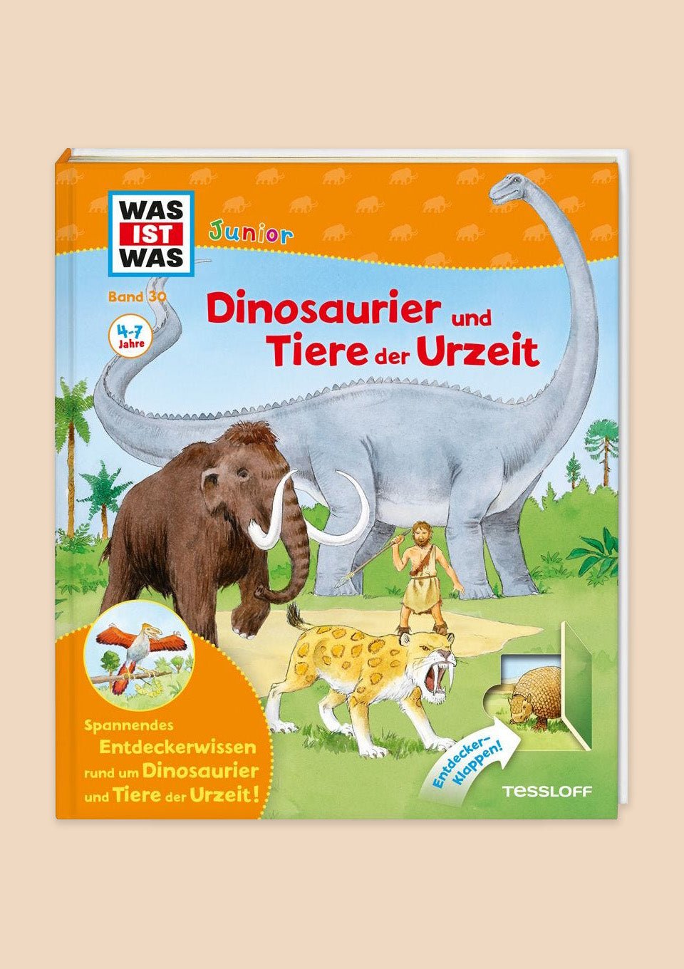 Tessloff WAS IST WAS Junior "Dinosaurier & Tiere der Urzeit" - tiny-boon.com