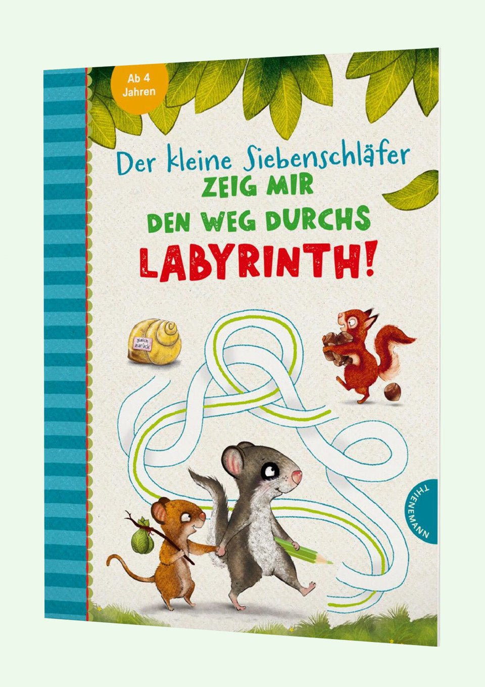 Thienemann Verlag Rätselbuch "Der kleine Siebenschläfer - zeig mir den Weg durchs Labyrinth" - tiny - boon.com