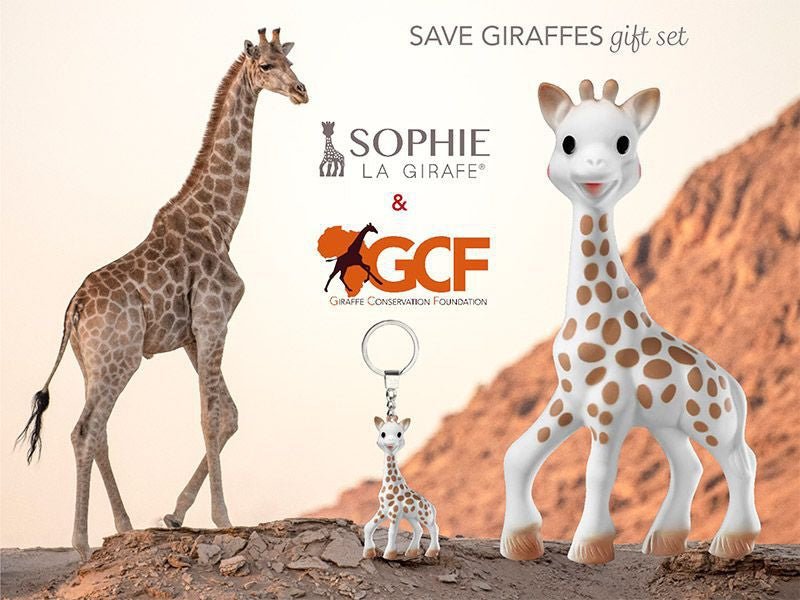 Vulli Sophie la girafe "Special Edition" mit Schlüsselanhänger - tiny - boon.com