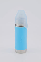 Edelstahl Trinklern-Flasche 325ml aqua