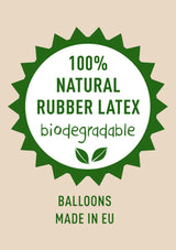 ava&yves Ballons "Halloween" 100% Naturlatex - tiny-boon.com