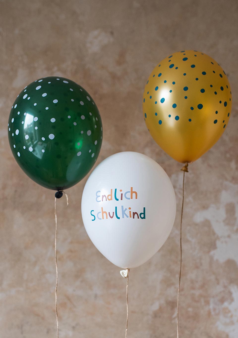 ava&yves Ballons "Schulkind - Adventure" 100% Naturlatex - tiny-boon.com