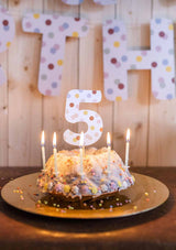 ava&yves Cake Topper Zahl "2" - tiny-boon.com