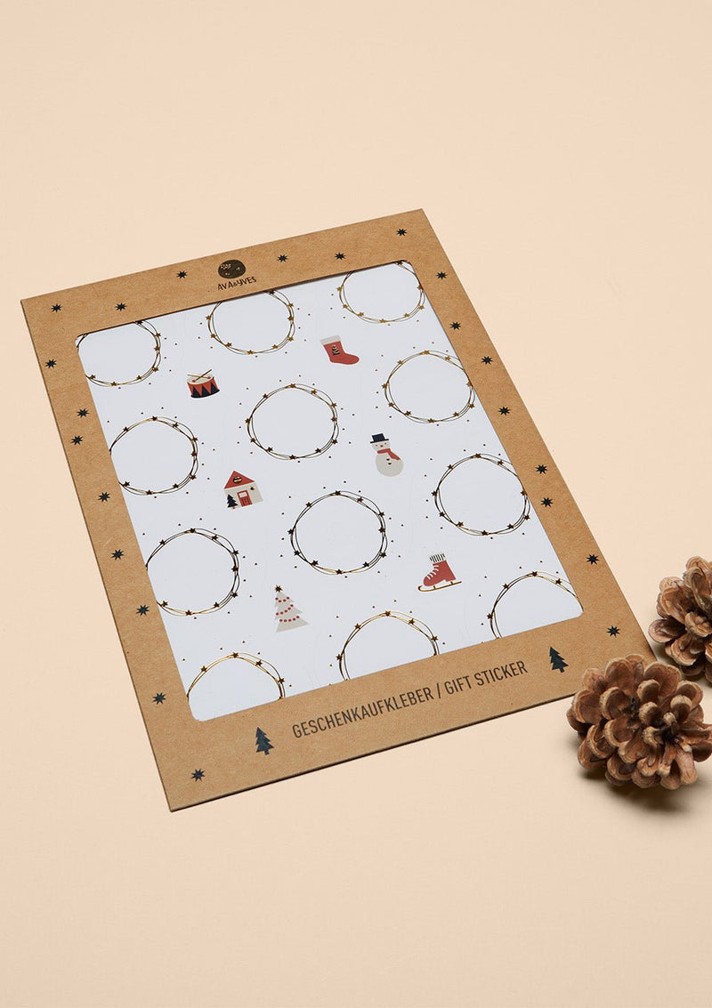 ava&yves Geschenksticker mit 12 Namensstickern - tiny-boon.com
