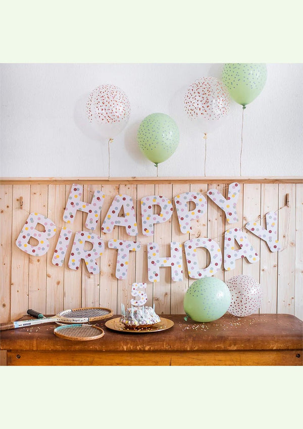 ava&yves Girlande "Happy Birthday" - tiny-boon.com