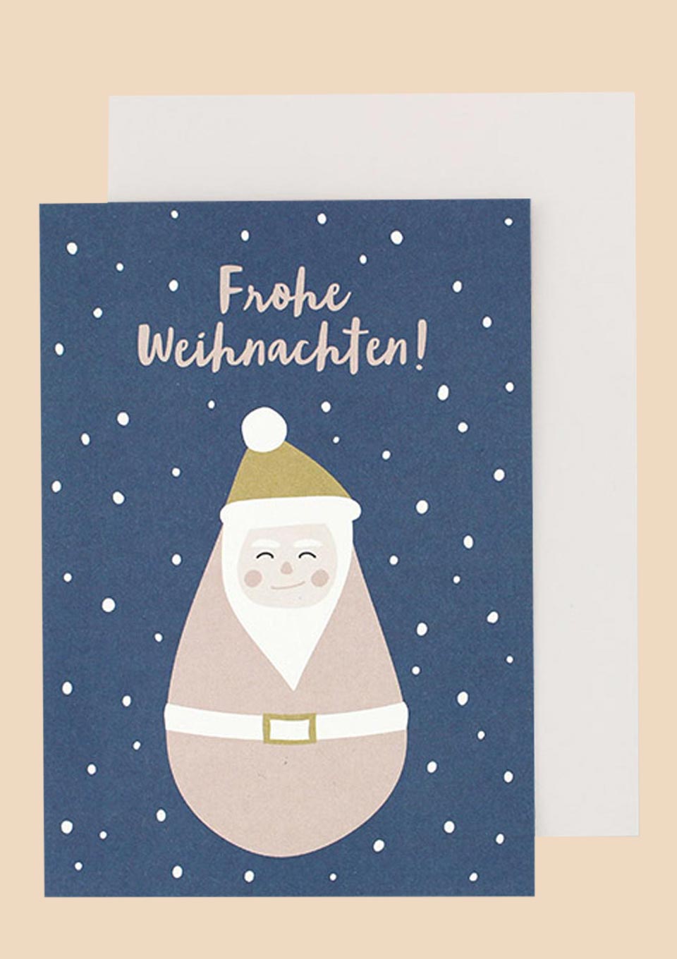 ava&yves Klappkarte Weihnachtsmann - tiny-boon.com