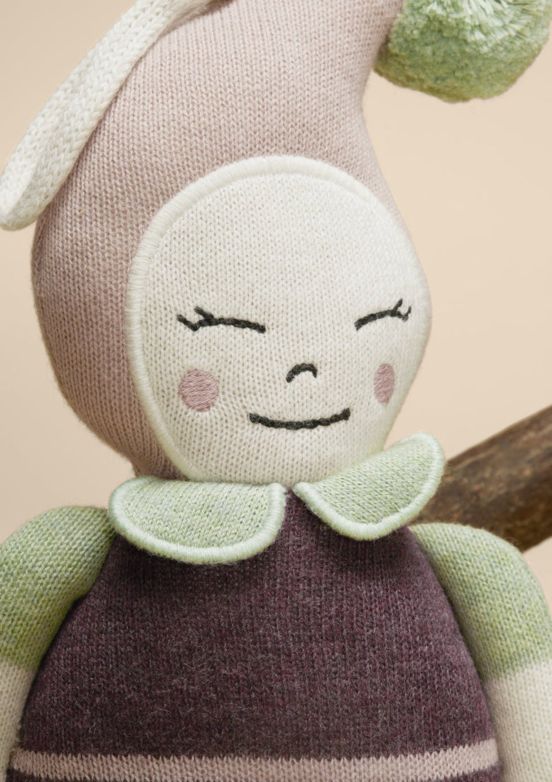 ava&yves Strickspieluhr "Zwerg mit Cape" - tiny-boon.com