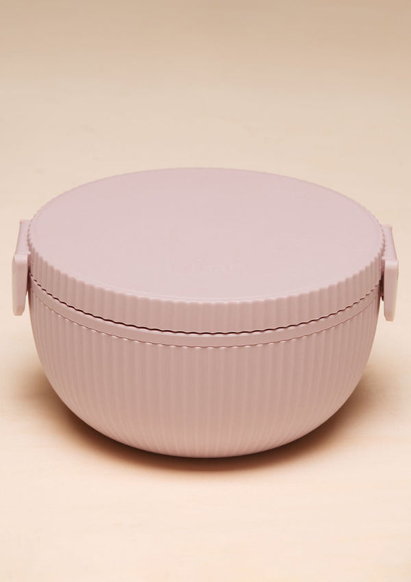 chic.mic bioloco plant deluxe bowl "dusty rose" - tiny-boon.com