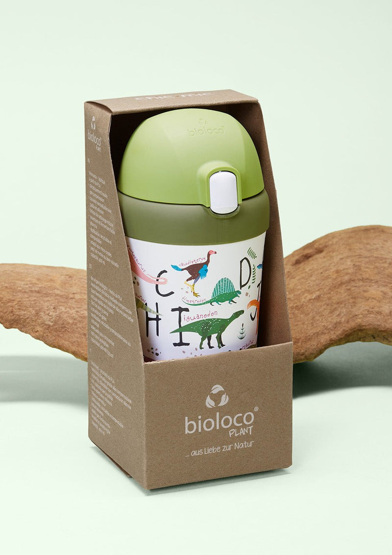 chic.mic bioloco plant kids cup "Dinosaurier" - tiny-boon.com