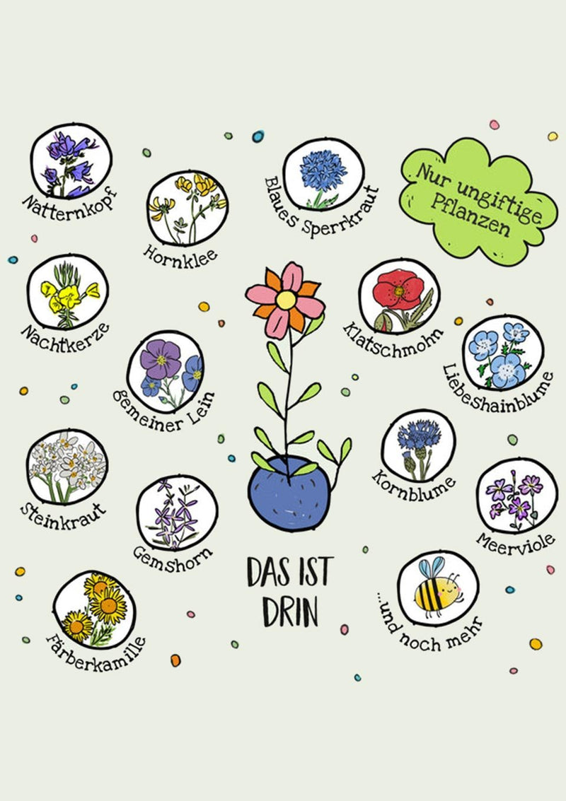 Die Stadtgärtner 1er Blumenmurmel 'Finns Eldorado' - tiny-boon.com