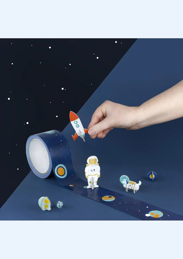 Donkey Tape Gallery "My first Space Flight" - tiny-boon.com