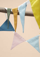 Fabelab Stoffgirlande - Blue Mix - tiny-boon.com
