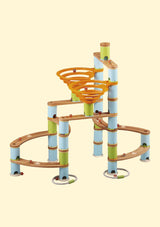 Fat Brain Toys Kugelbahn Bamboo Build & Run - Jumbo Kit 138 Teilen - tiny-boon.com