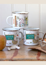 krima & isa Emaille Becher "Schulkind 2023" - tiny-boon.com