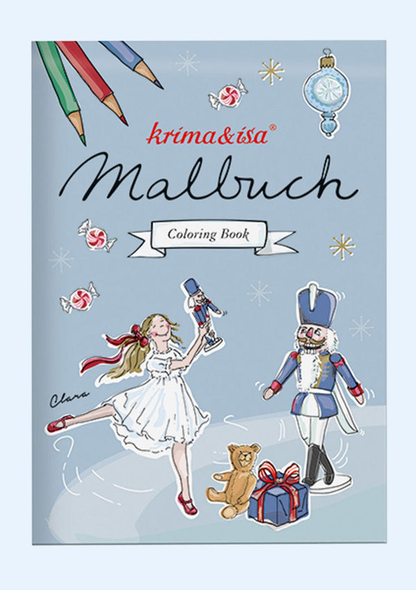 krima & isa Malbuch "Nußknacker" - tiny-boon.com