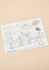 krima & isa Sternchenplan Pony mit Hufeisen Stempel - tiny-boon.com
