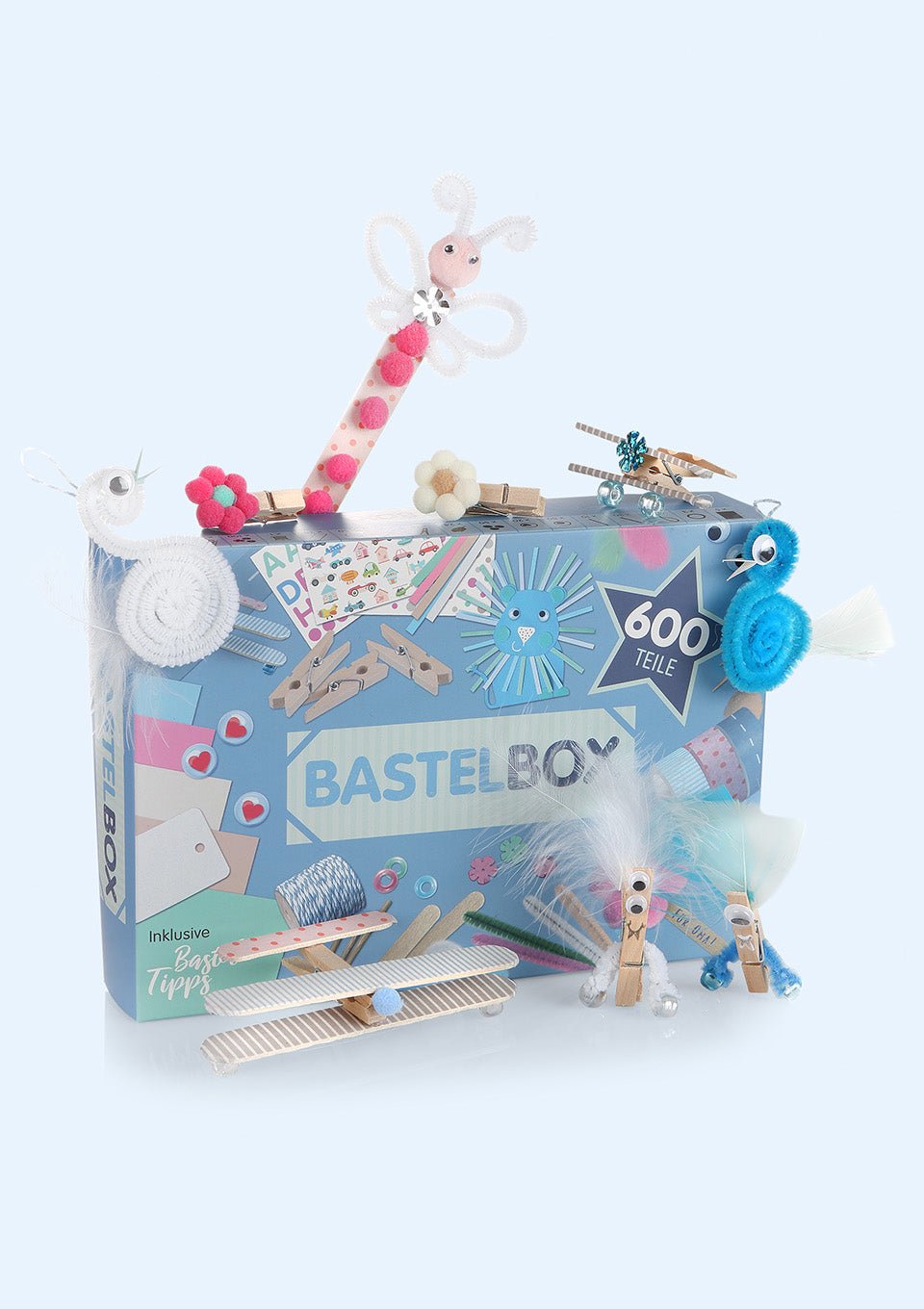 Lulubug Handmade Bastelbox Set „Blue Sky“ 600 Teile - tiny-boon.com