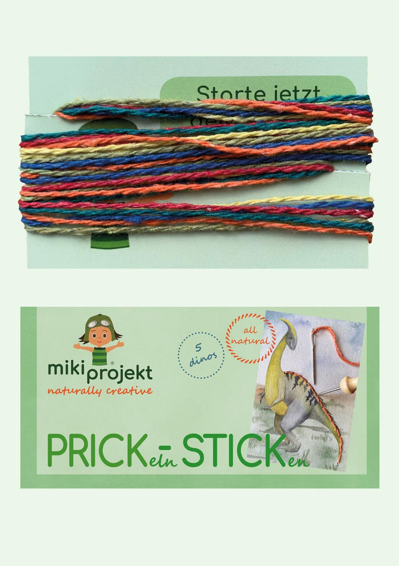 mikiprojekt Bastelset Prick-Stick "Dinos" - tiny-boon.com