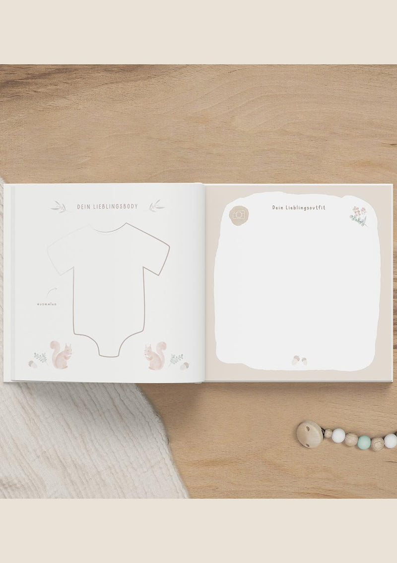 Mintkind Babytagebuch "Dein erstes Lebensjahr" - tiny-boon.com