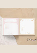 Mintkind Babytagebuch "Dein erstes Lebensjahr" Blumen - tiny-boon.com