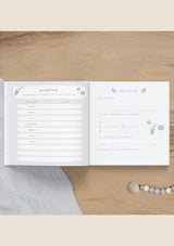 Mintkind Babytagebuch "Dein erstes Lebensjahr" Wal - tiny-boon.com