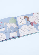 Mintkind Freundebuch Grundschule "Pferde" blau - tiny-boon.com