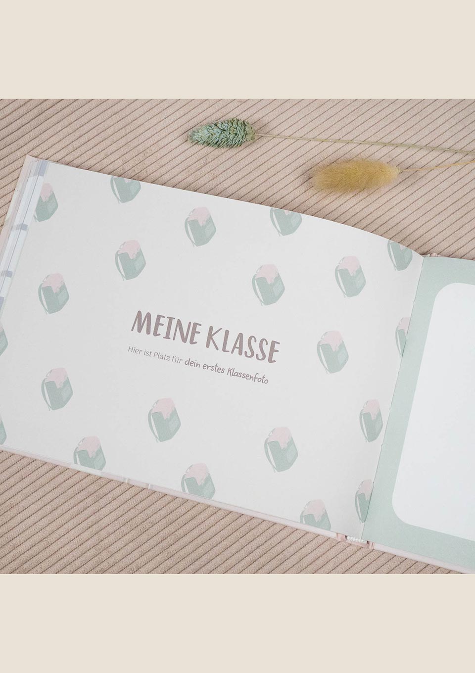 Mintkind Freundebuch "Meine Schulfreunde" rosa - tiny-boon.com