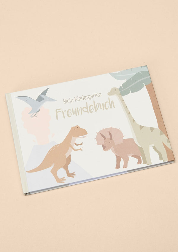 Mintkind Kindergarten Freundebuch "Dinosaurier" - tiny-boon.com