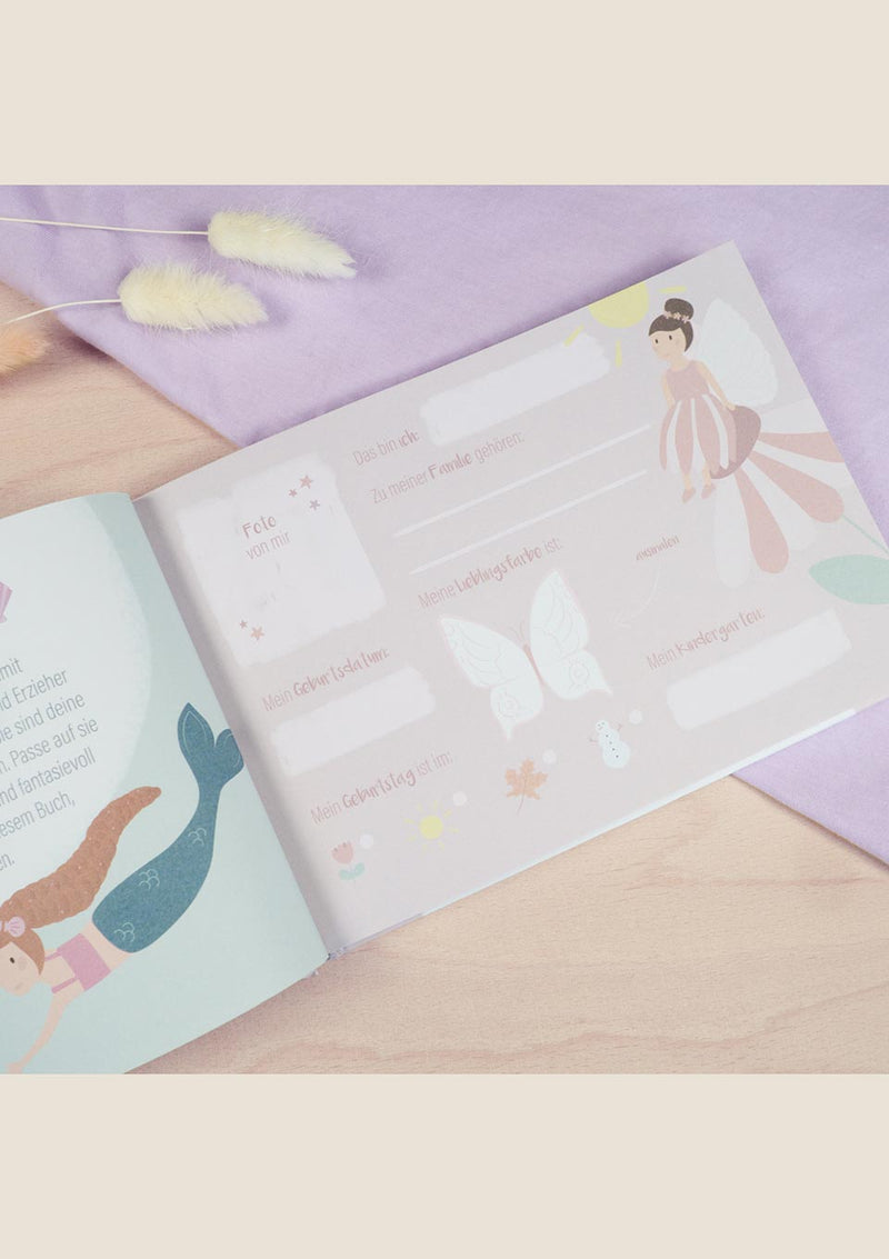 Mintkind Kindergarten Freundebuch "Feenwelt" - tiny-boon.com