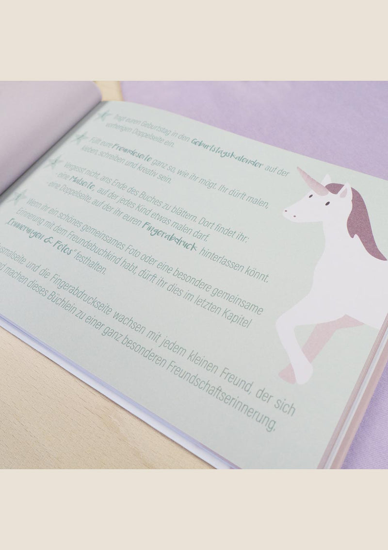 Mintkind Kindergarten Freundebuch "Feenwelt" - tiny-boon.com
