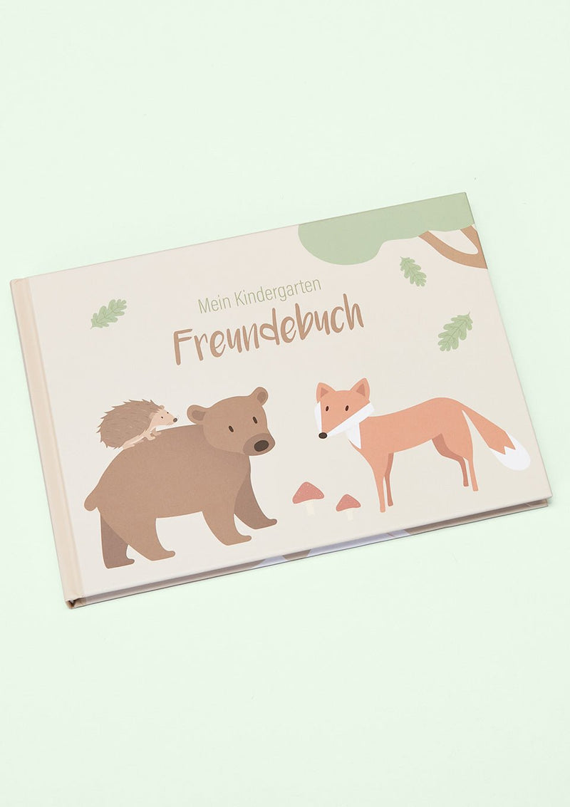 Mintkind Kindergarten Freundebuch "Waldtiere" - tiny-boon.com