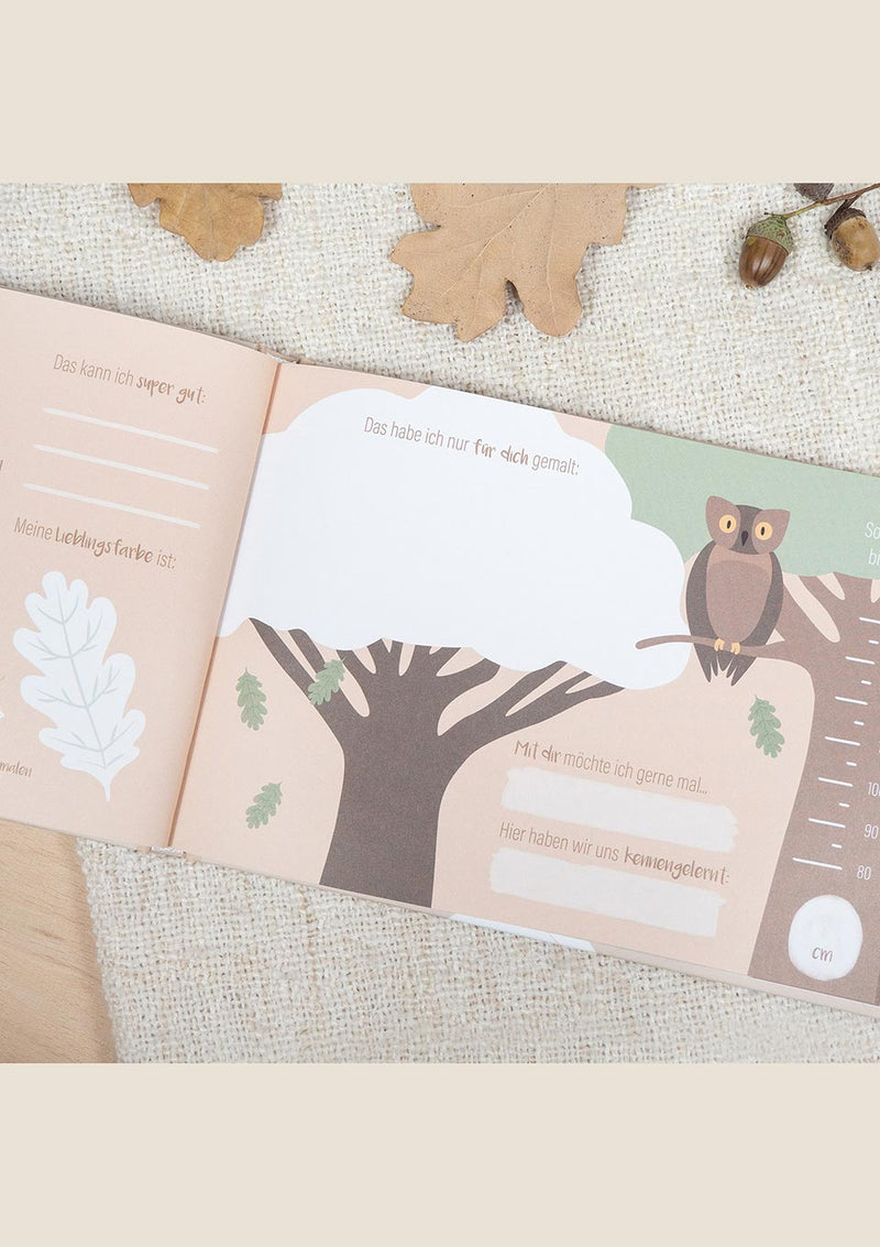 Mintkind Kindergarten Freundebuch "Waldtiere" - tiny-boon.com