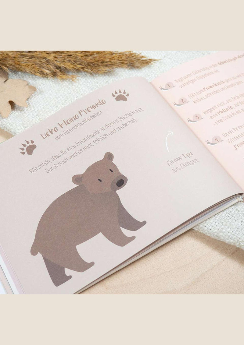 Mintkind Kindergarten Freundebuch "Waldtiere" - tiny-boon.com