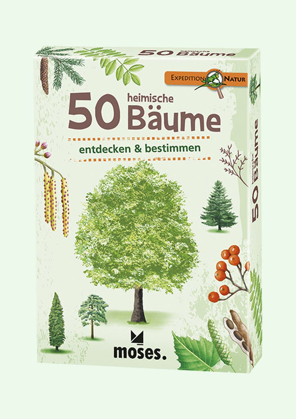 moses. Verlag Wissenskarten "Expedition Natur - 50 heimische Bäume" - tiny-boon.com