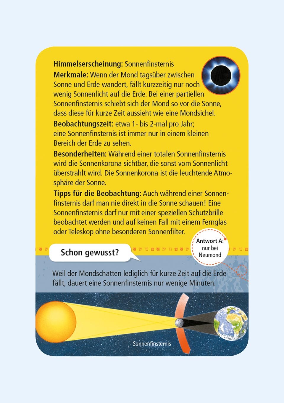 moses. Wissenskarten "50 Sternenbilder & Planeten" - tiny-boon.com