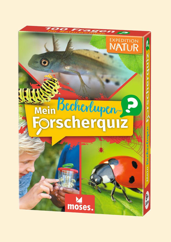 moses. Wissenskarten "Mein Becherlupen-Forscherquiz" - tiny-boon.com